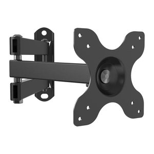 Techly Wandhalterung LCD TV 13"-30" neigbar 2 Gelenke schw.