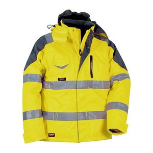 COFRA® Herren Warnjacke Winter RESCUE gelb Größe 56