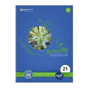 Staufen® Collegeblock Premio Lineatur 21 liniert DIN A4 ohne Rand, 1 St.