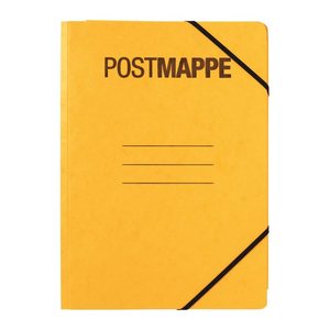 PAGNA Eckspanner Postmappe DIN A4 gelb, 1 St.