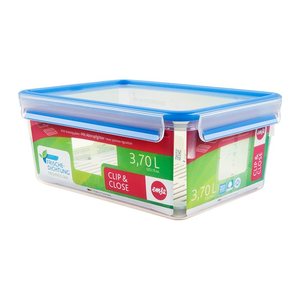 emsa Frischhaltedose CLIP & CLOSE 11,0 cm hoch transparent 3,7 l, 1 St.