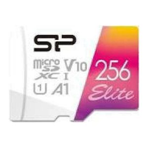 Silicon Power MicroSD Card 256GB UHS-1 Elite/CL.10 inkl.Adap