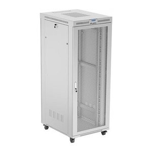 LANBERG 19" 42U 800x1000 freist. LCD perfor.Tür (FlatPack)gr (Speditionsversand)