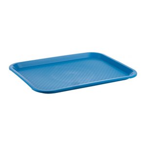 APS Tabletts Fast Food blau rechteckig 35,0 x 27,0 cm, 6 St.