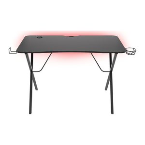 Genesis Gaming Tisch HOLM 200 RGB schwarz (113cm x 75cm)