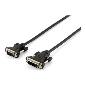 Equip Adapter DVI-A->VGA 1920x1200 St/St 1.80m sw Polybeutel