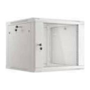 LANBERG 19" 6U 600x450 Wandgehäuse Metalltür (FlatPack) gr