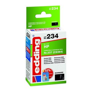 edding EDD-234 schwarz Druckerpatrone kompatibel zu HP 337 (CH9364EE)