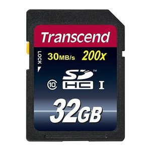 Transcend Speicherkarte, 32 GB, 1 St.