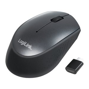 Logilink Maus optisch 3D USB-C 3 Tasten 3200 dpi 2.4