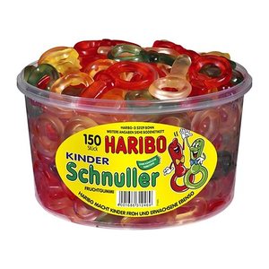 HARIBO Kinder Schnuller Fruchtgummi 150 St./1,2 kg, 150 St.