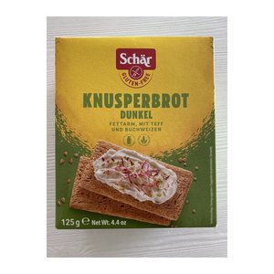 Schär KNUSPER DUNKEL Knäckebrot 125,0 g, 1 St.