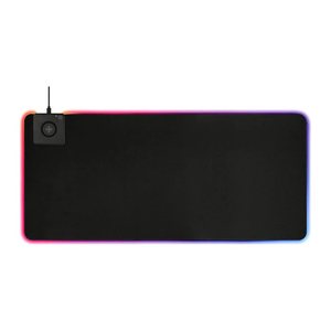 Deltaco RGB Mauspad mit Wireless Charger/RGB Lichterleiste