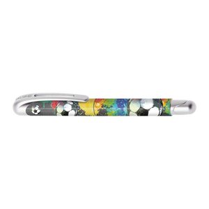 ONLINE® Rollerball College Tintenroller Soccer 0,7 mm, Schreibfarbe: blau, 1 St.