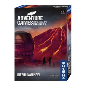 KOSMOS Adventure Games - Die Vulkaninsel Brettspiel, 1 St.
