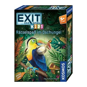 KOSMOS EXIT - Das Spiel: Kids Rätselspaß im Dschungel Escape-Room Spiel, 1 St.