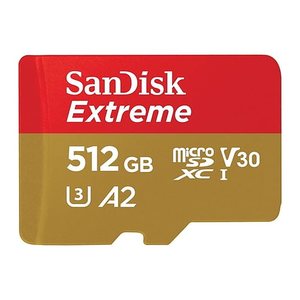 SanDisk Speicherkarte microSDXC-Card Extrem, 512 GB, 1 St.