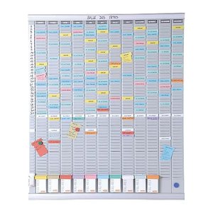 nobo Stecktafel 80,0 x 96,0 cm 12 Spalten