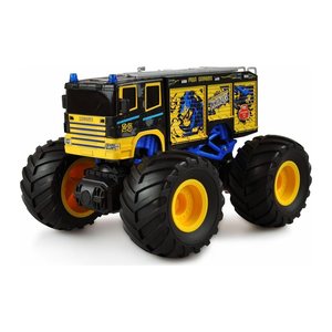 Amewi RC Monstertruck Feuerwehr 1:18 RTR gelb/blau /6+