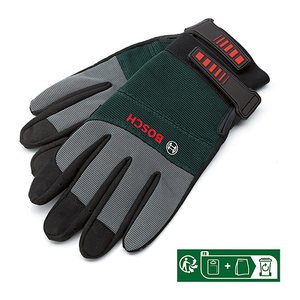 BOSCH Home & Garden unisex Gartenhandschuhe grün Größe 9, 1 Paar