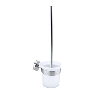 tesa WC-Garnitur MOON weiß, silber Metall, 1 St.