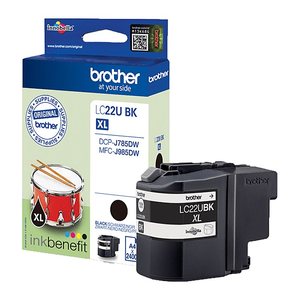 brother LC-22UBK schwarz Druckerpatrone
