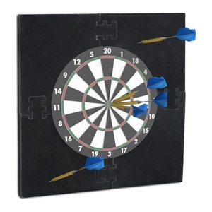 relaxdays Dartboard-Surround dunkelrot