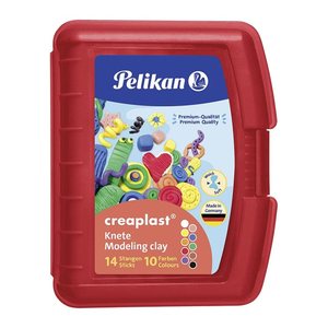 Pelikan Knete Creaplast farbsortiert, 240,0 g