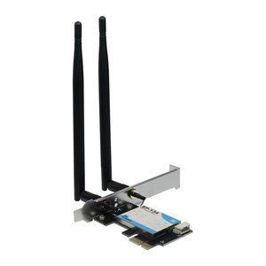 Inter-Tech Wi-Fi 6 PCIe Adapter EP-134 Antenne,Bluetooth 5.2