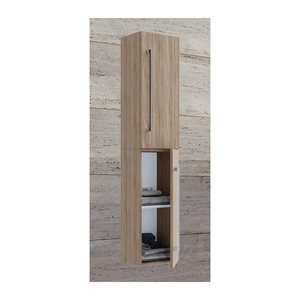 VCM my bath Bad-Hängeschrank VCB 6 914890 eiche 33,0 x 22,0 x 150,0 cm