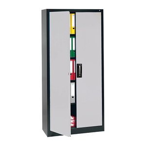 CP Stahlschrank C 2000 Acurado 9460-000 S10667 anthrazit, weißaluminium 4 Fachböden 120,0 x 40,0 x 195,0 cm, aufgebaut, 1 St.