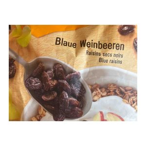 SEEBERGER Blaue Weinbeeren Trockenfrüchte 500,0 g, 1 St.