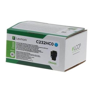 Lexmark C232HC0  cyan Toner