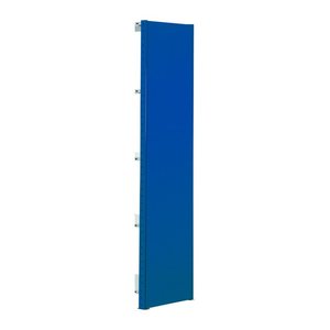 SCHULTE MULTIplus Seitenblend Abschlusswand enzianblau 80,0 cm 125,0 cm