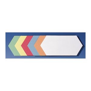FRANKEN Moderationskarten farbsortiert 9,5 x 20,5 cm, 300 Blatt