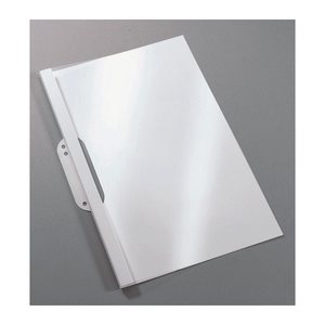 dots Thermo-Bindemappen mit Abheftlasche weiß Hochglanzkarton für 20 - 30 Blatt, 100 St.