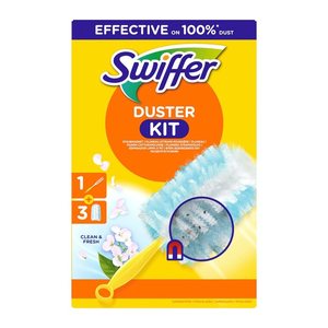 Swiffer DUSTER KIT Staubfangtücher Mikrofaser, 1 Set