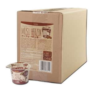 HELLMA Müsli-Herzen Schoko Müsli 30x 30,0 g, 30 St.