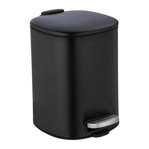 WENKO Alassio Kosmetikeimer 5,0 l schwarz, 1 St.
