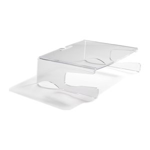 BAKKER ELKHUIZEN Monitorständer Q-riser 100 transparent
