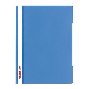 herlitz Schnellhefter Quality Kunststoff blau DIN A4, 1 St.