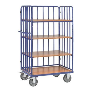 fetra Etagenwagen 8311-1 blau 63,0 x 116,9 x 180,0 cm