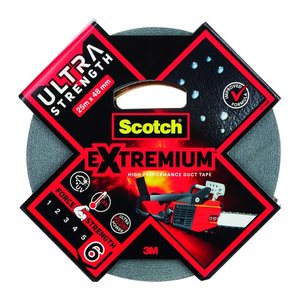 Scotch Extremium™ Ultra Strength Gewebeband schwarz 48,0 mm x 25,0 m 1 Rolle