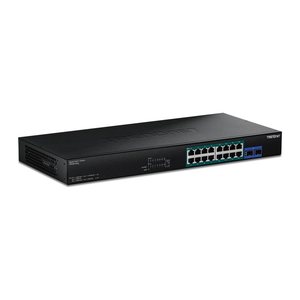 TRENDnet Switch 18-Port Gbit PoE++ 2xSFP 19"