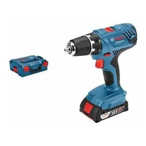 BOSCH Professional GSR 18V-21 Professional Akku-Bohrschrauber-Set 18,0 V, mit 2 Akkus
