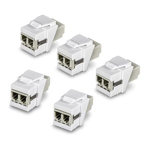 TRENDnet LC-Duplex Glasfaser Keystone Koppler 5er-Pack