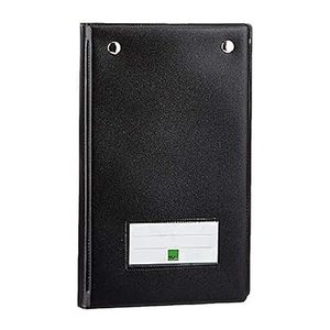 SIGEL Klemmbrettmappe KC626 DIN A6 schwarz Kunststoff, 1 St.
