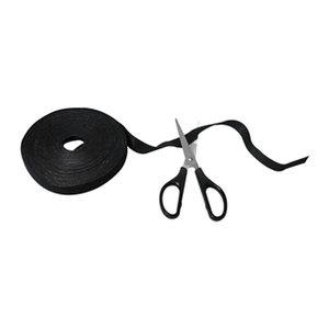 Logilink Kabelbinder mit Klettverschluss schw. 2cm x 10m