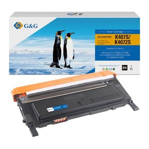 G&G Toner kompatibel mit Samsung CLT-K4072S/ HP SU128A