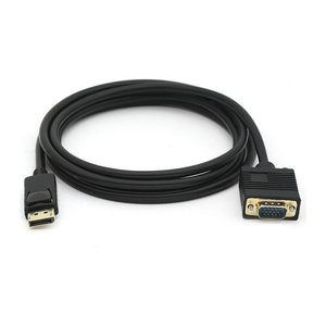 Equip DisplayPort->VGA 1920x1200/ 60Hz St/St 2.00m sw Polybeutel